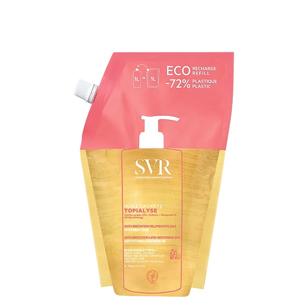 Масло SVR Topialyse Очищающее для чувствительной и сухой кожи (1000 мл.) ЕС