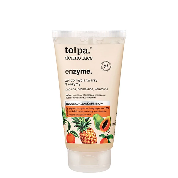 Гель для умывания 3 энзима Tolpa Dermo face Enzyme (150 мл.) ЕС