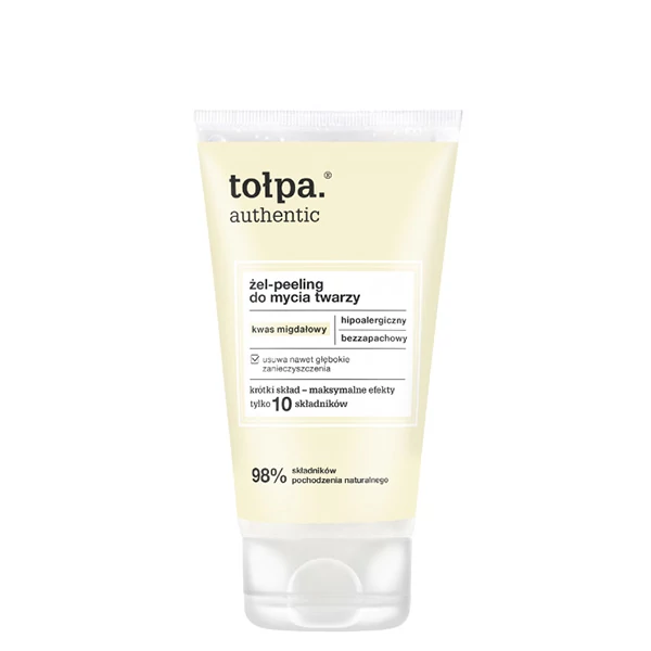 Гипоаллергенный гель-пилинг для лица Tołpa с миндальной кислотой (150 мл.) ЕС