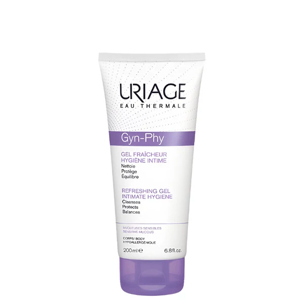 Гель для интимной гигиены Uriage Gyn-Phy освежающий (200 мл.) ЕС