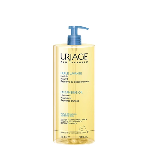 Масло для душа Uriage Huile Lavante (1000 мл.) нежное, очищающее