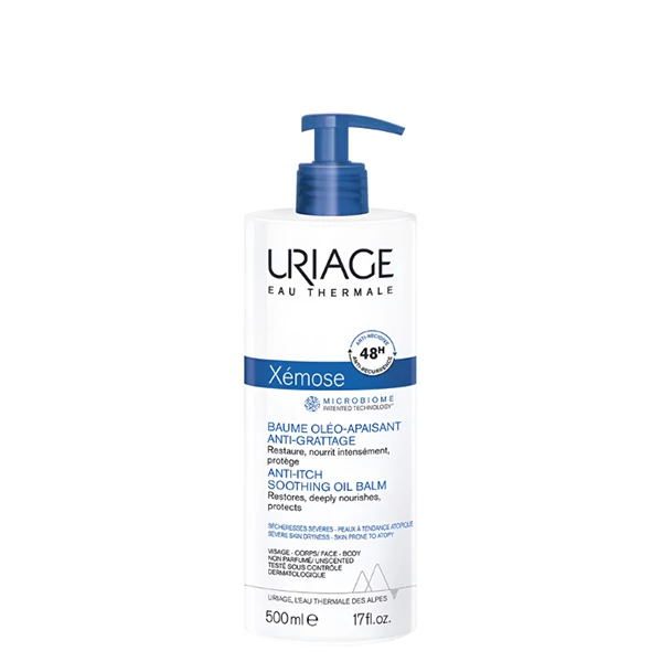 Бальзам для тела Uriage Xemose Anti-Itch Soothing Oil успокаивающий (500 мл.) ЕС