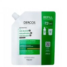 Дерматологический шампунь Vichy Dercos (390 мл.) против перхоти сухих волос и раздраженной и чувствительной кожи головы ЕС