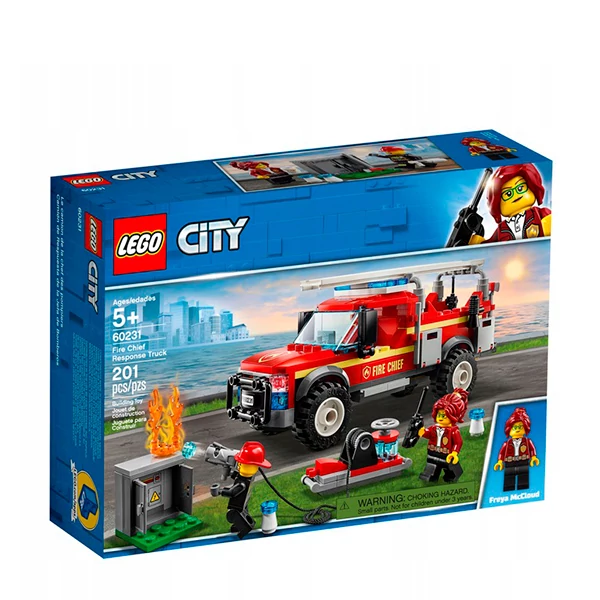 Конструктор LEGO City Грузовик начальника пожарной части (60231) ЕС