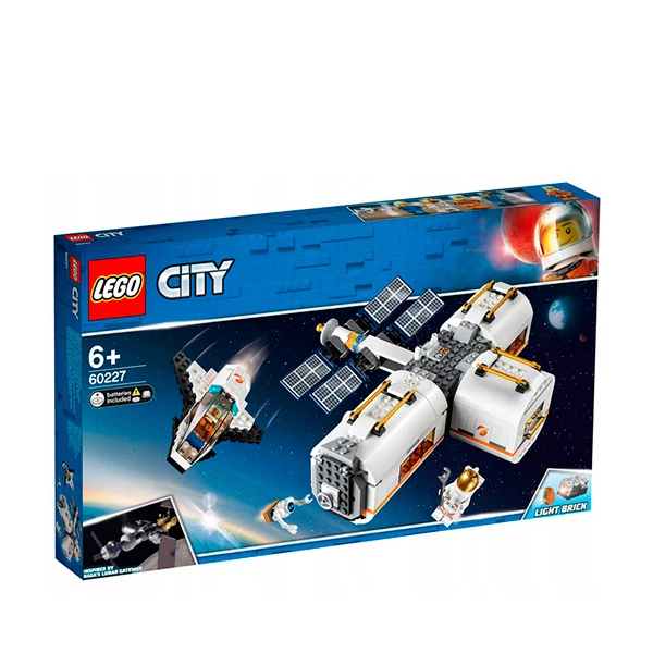 Конструктор LEGO City Лунная космическая станция (60227) ЕС
