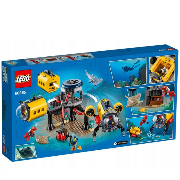 Конструктор LEGO City Океан: исследовательская база (60265) ЕС