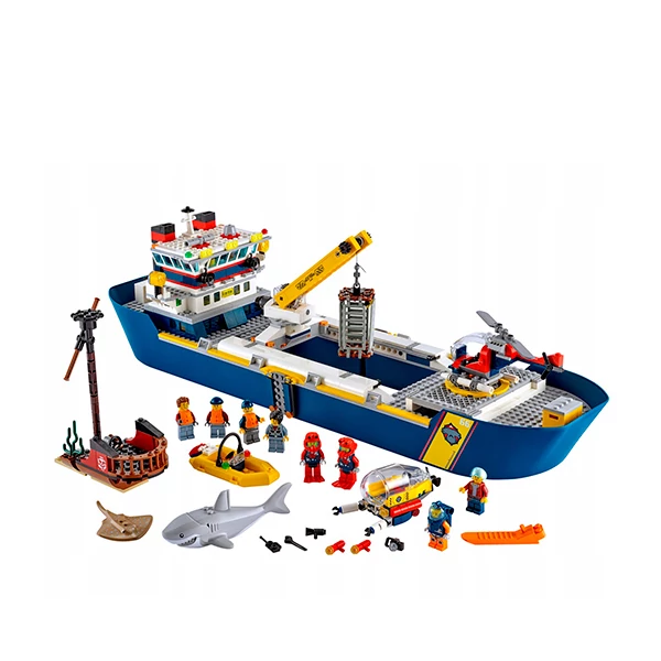 Конструктор LEGO City Океан: исследовательское судно (60266) ЕС