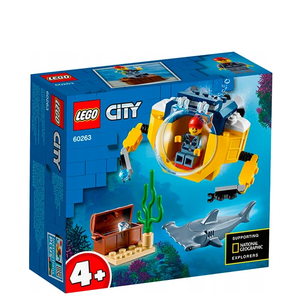 Конструктор LEGO City Океан: мини-подлодка (60263) ЕС