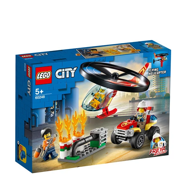 Конструктор LEGO City Отряд на вертолете (60248) ЕС