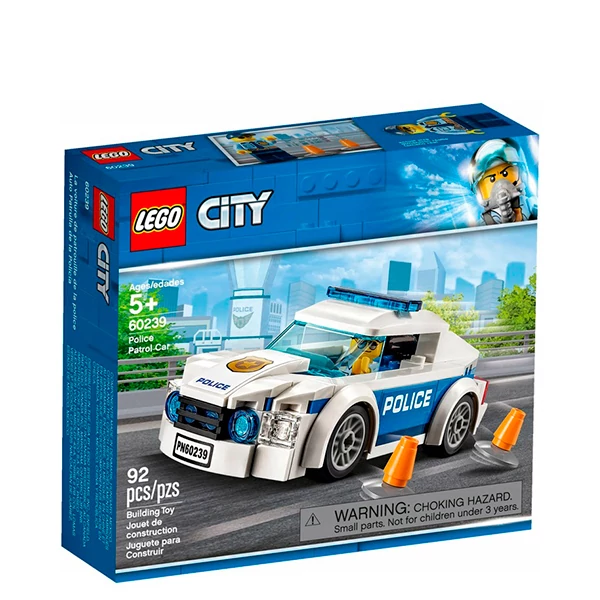 Конструктор  LEGO City Полицейский патрульный автомобиль (60239) ЕС