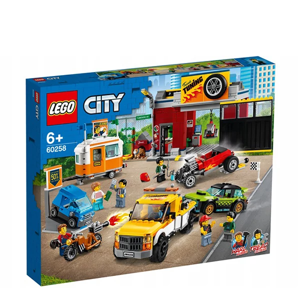 Конструктор LEGO City Тюнинг-мастерская (60258) ЕС