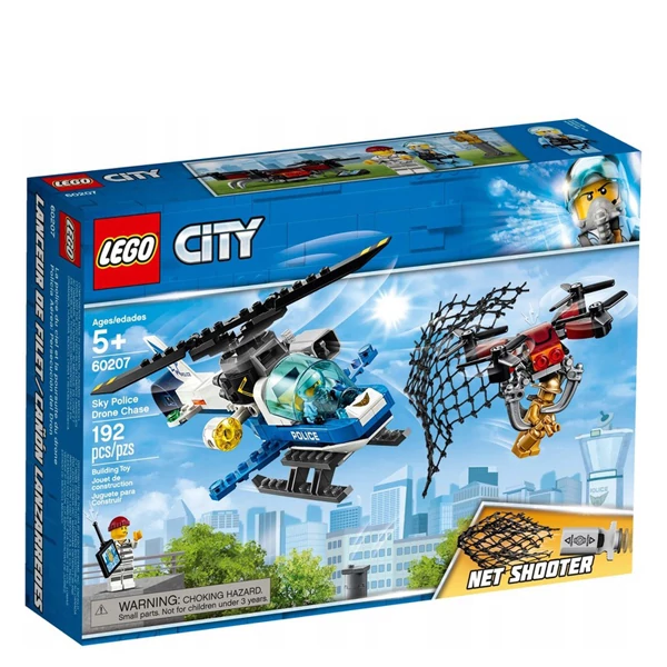 Конструктор  LEGO City Воздушная полиция Преследование с дроном (60207) ЕС