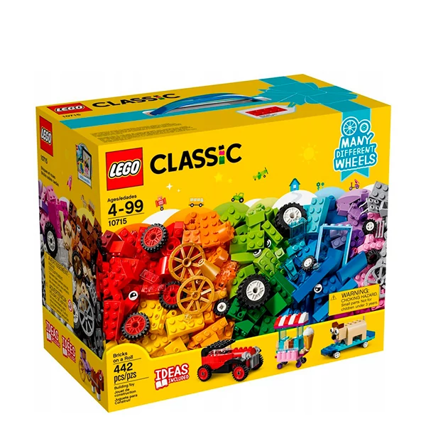 Конструктор LEGO Classic Кубики и колеса (10715) ЕС