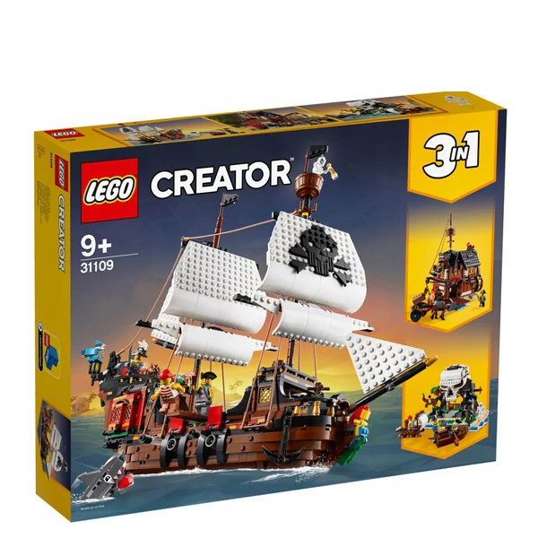 Конструктор LEGO Creator Пиратский корабль (31109) ЕС