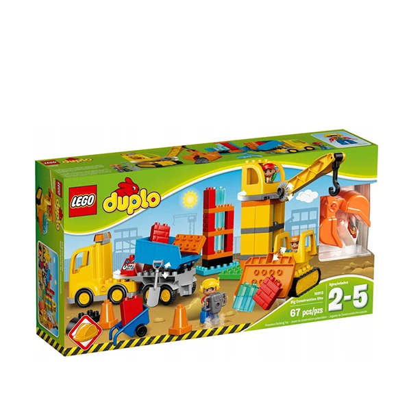 Конструктор LEGO DUPLO Большая стройплощадка (10813) ЕС