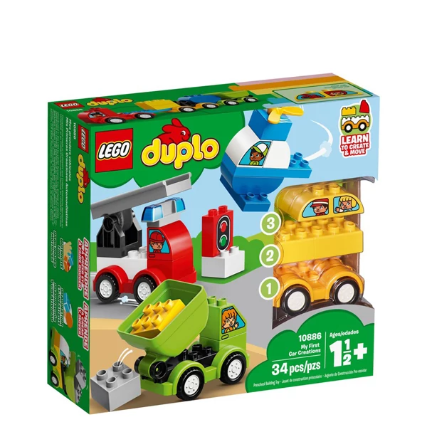 Конструктор  LEGO DUPLO Мои первые машинки (10886) ЕС