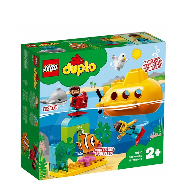 Конструктор LEGO Duplo Приключения на подводной лодке (10910) ЕС