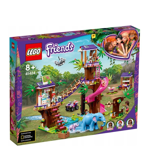 Конструктор LEGO Friends Джунгли: штаб спасателей (41424) ЕС