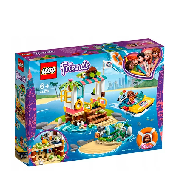 Конструктор LEGO Friends Миссия спасения черепах (41376) ЕС