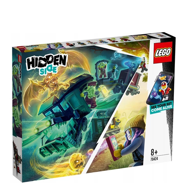 Конструктор LEGO Hidden Side Поезд-призрак Экспресс (70424) ЕС