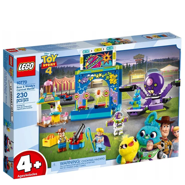 Конструктор LEGO Juniors Toy Story 4 Парк аттракционов Базза и Вуди (10770) ЕС