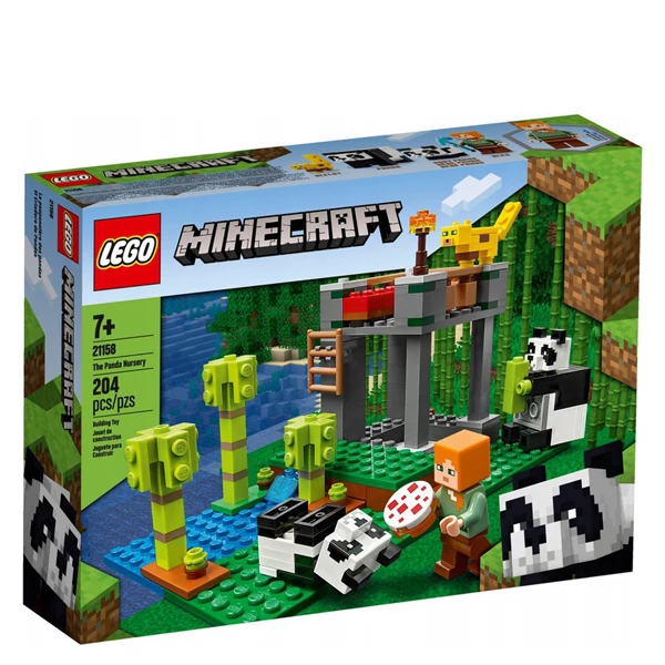 Конструктор LEGO Minecraft Питомник для панд (21158) ЕС