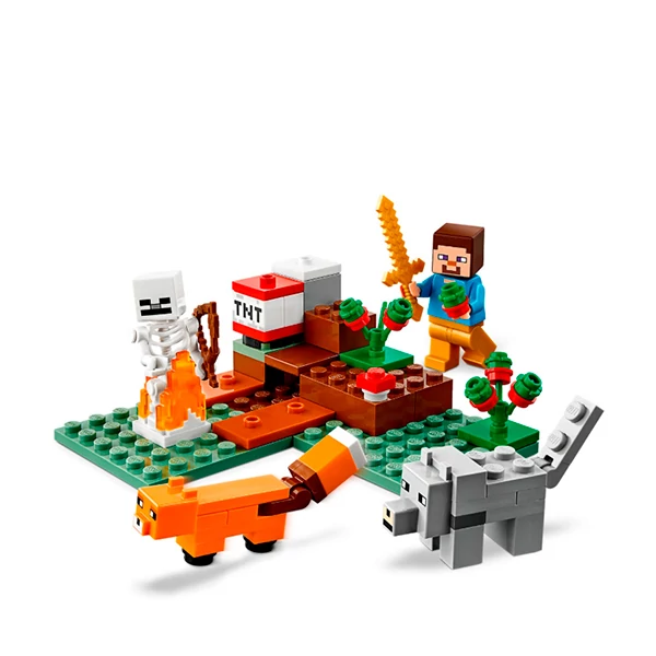 Конструктор LEGO Minecraft Приключения в тайге (21162) ЕС — купить