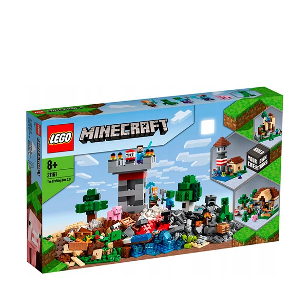 Конструктор LEGO Minecraft Творческая мастерская 3.0 (21161) ЕС