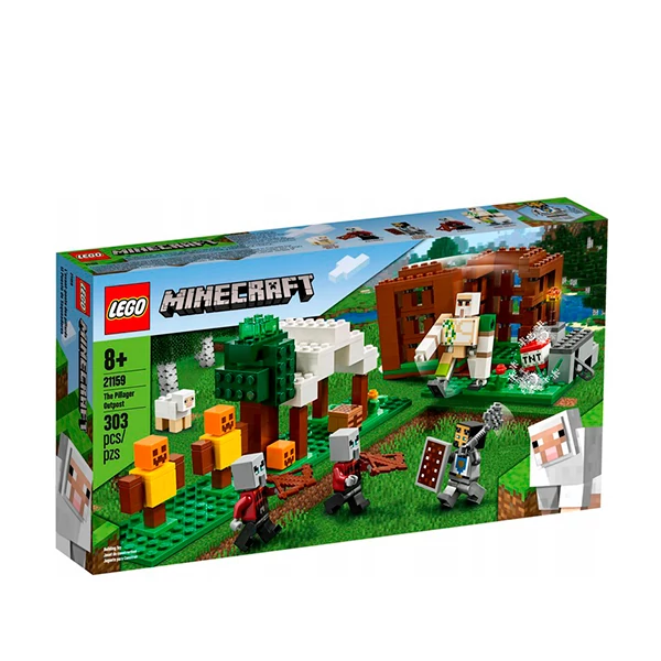 Конструктор LEGO Minecraft Застава рейдеров (21159) ЕС