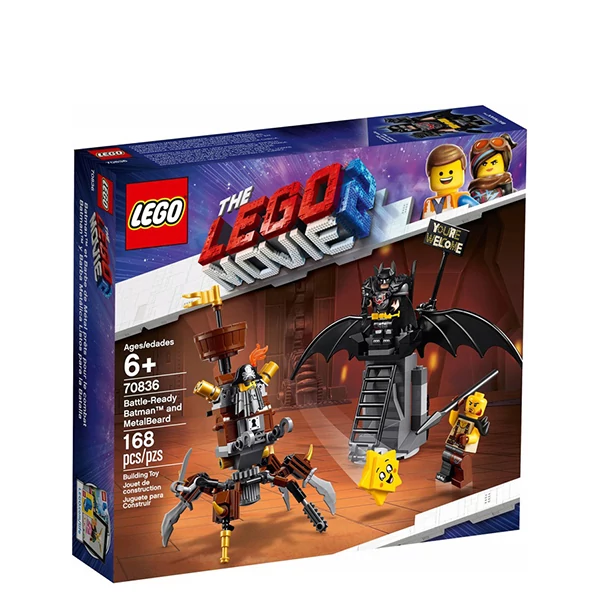 Конструктор  LEGO Movie 2 Боевой Бэтмен и Железная борода (70836) ЕС