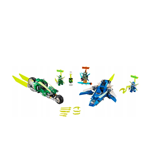 Конструктор LEGO Ninjago Скоростные машины Джея и Ллойда (71709