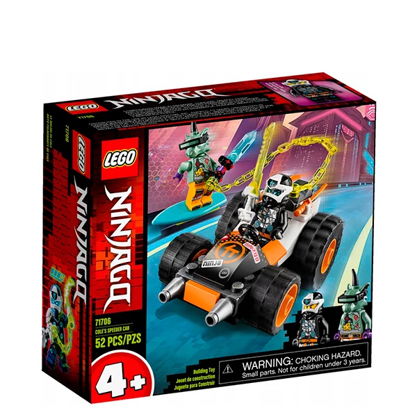Конструктор LEGO Ninjago Скоростной автомобиль Коула (71706) ЕС