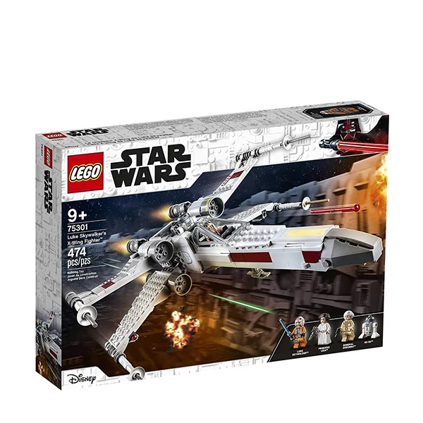 Блоковый конструктор LEGO Star Wars Истребитель X-wing Люка Скайвокера (75301) ЕС