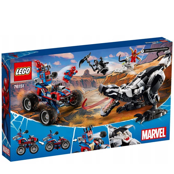 Конструктор LEGO Super Heroes Человек-Паук: Засада на веномозавра