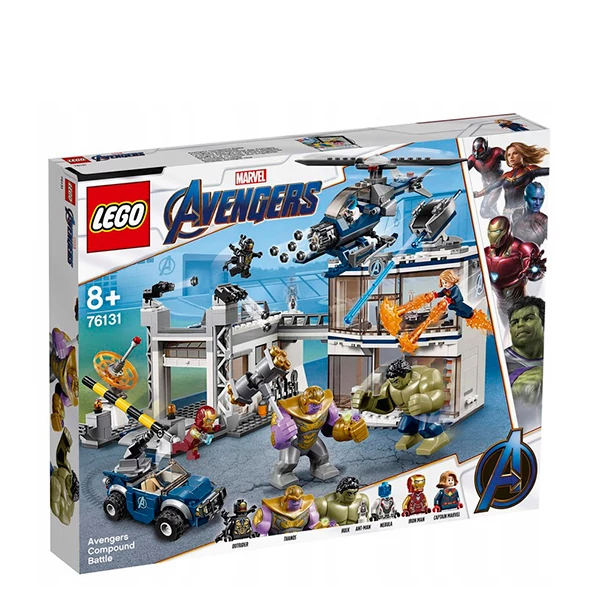 Конструктор  LEGO Super Heroes Marvel Comics Битва на базе Мстителей (76131) ЕС