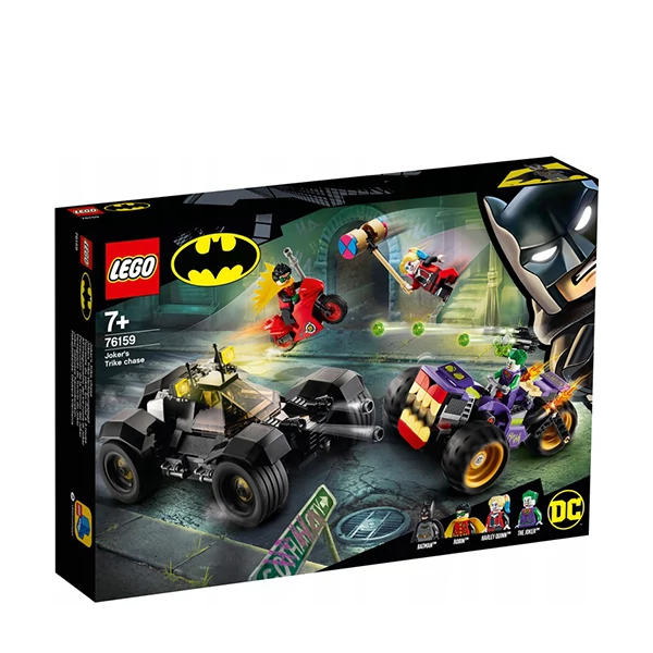 Конструктор LEGO Super Heroes Побег Джокера на трицикле (76159) ЕС