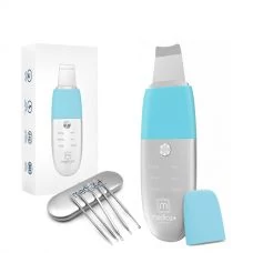 Ультразвуковой скрабер для лица MEDICA+ Vibroskin 8.0 + Инструменты для очистки лица (EASYCLEAN)