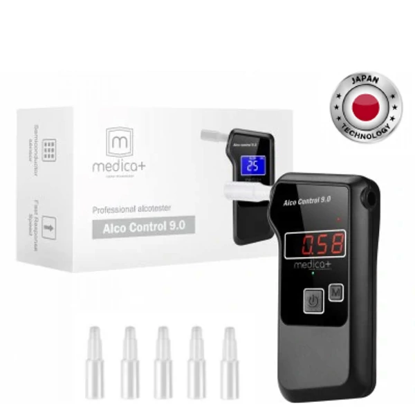Алкотестер (Алкометр) MEDICA+ Alco Control 9.0 Pro Электрохимический