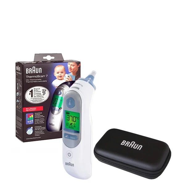 Термометр Braun THERMOSCAN 7 IRT 6520 Ушной с футляром ЕС
