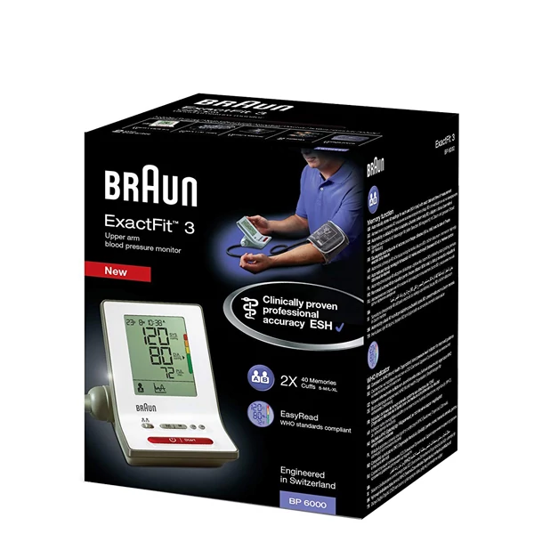 Тонометр Braun EXACTFIT 3 BP 6000 на плечо ЕС