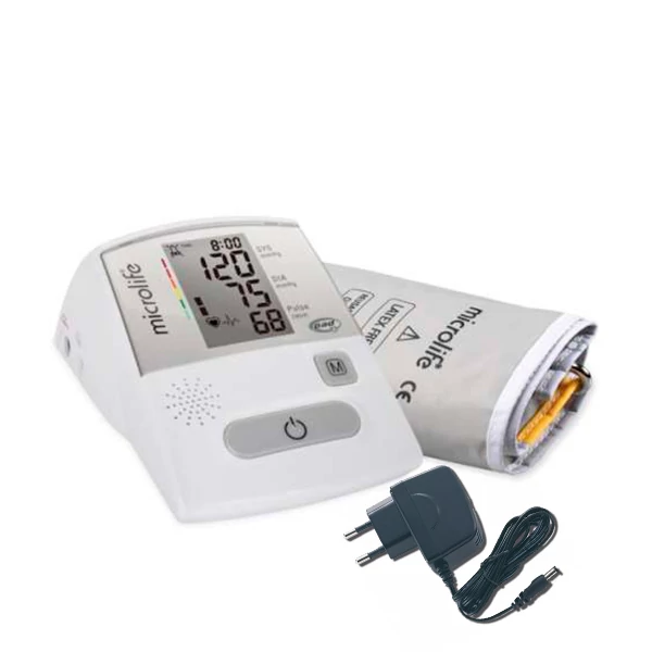 Тонометр автоматический MICROLIFE BPA 130 с адаптером и голосовым помощником ЕС