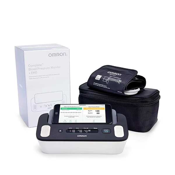 Тонометр Omron Complete Blood Pressure Monitor + ЭКГ BP7900 с Bluetooth Портативный ЕС