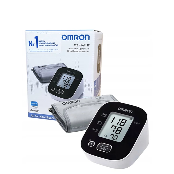 Тонометр Omron M2 Intelli IT (HEM-7143T1-EBK) Автоматический ЕС