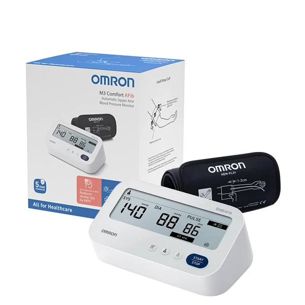 Тонометр Omron M3 Comfort AFIB (HEM-7196-FLE) Автоматический ЕС