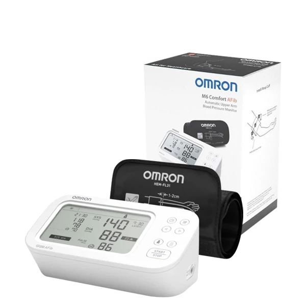 Тонометр Omron M6 Comfort AFIB (HEM-7380-E) автоматический ЕС