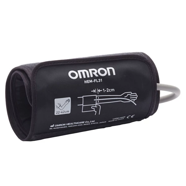 Тонометр Omron X7 Smart AFib с Bluetooth и манжетой Intelli Wrap на плече + адаптер ЕС