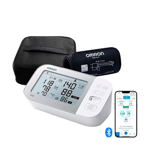 Тонометр Omron X7 Smart с Bluetooth и манжетой Intelli Wrap на плече ЕС