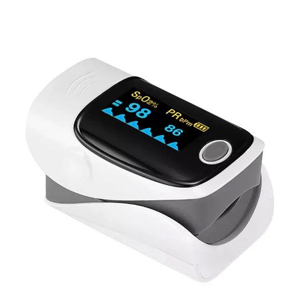 健康・医学 satuki Пульсоксиметр Finger Clip Pulse Oximeter AB-80 Grey — купить в