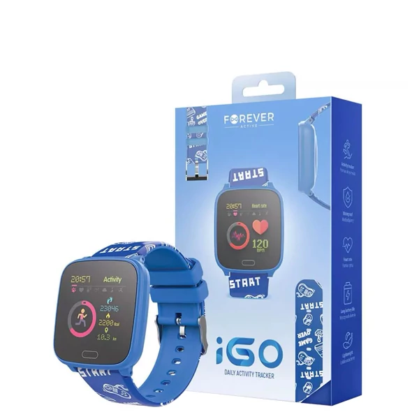 Смарт-часы Forever IGO JW-100 Blue Детские ЕС
