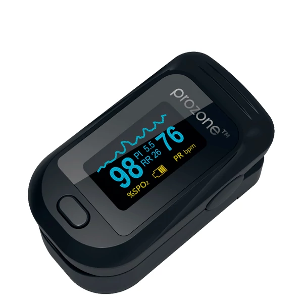 Пульсоксиметр ProZone oExpert Black 4-в-1 Высокоточный